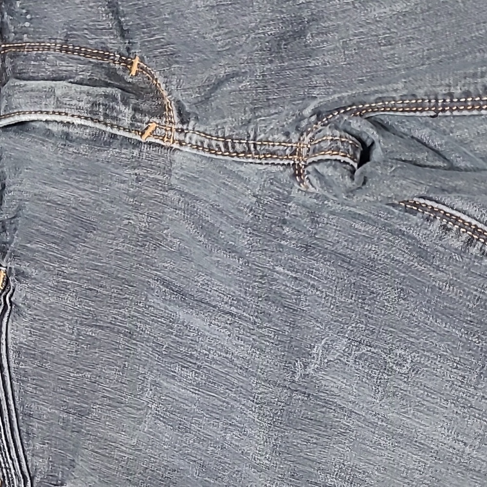 White House/ Black Market Blanc Low/mid-rise Trouser Leg Jeans Size 4R - Picture 12 of 12